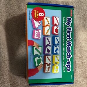 Fisher-Price My First Match-ups Puzzle Set - Red, Green, Blue